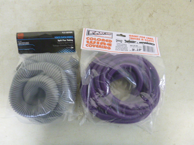lot 53 image: 2 Packs of Split Flex Tubing