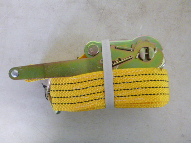 lot 62 image: Ratchet Strap with J Hooks