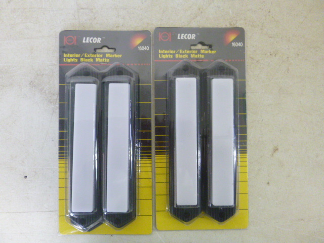 lot 111 image: 2 Packs of Lecor InteriorExterior Marker Lights