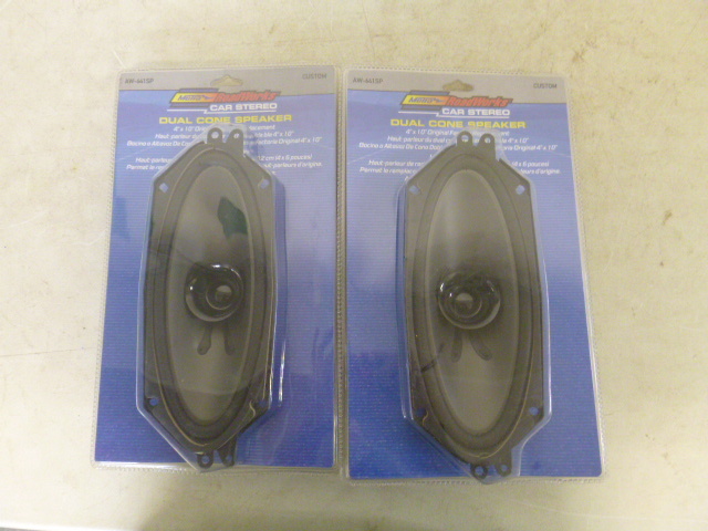 lot 148 image: 2 Metra Road Works Car Stereo Speakers