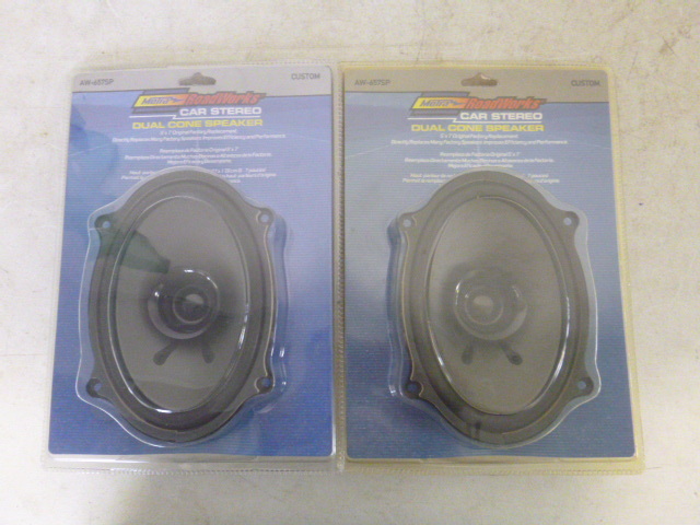lot 149 image: 2 Metra Road Works Car Stereo Speakers