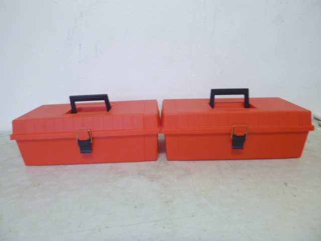 lot 159 image: 2 Plastic Toolboxes