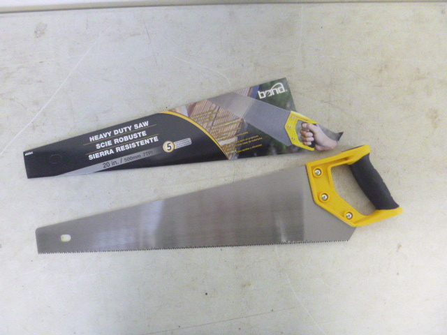 lot 162 image: Bond Heavy Duty Hand Saw