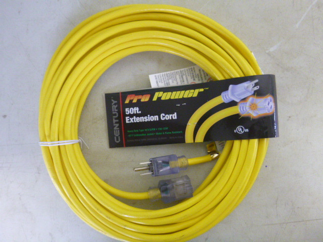lot 168 image: Century Pro Power Extension Cord