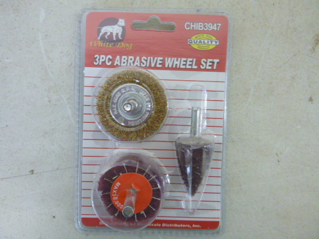 lot 195 image: White Dog Abrasive Wheel Set
