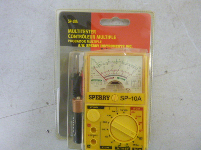 lot 199 image: Sperry SP-10A Multitester.