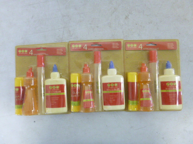 lot 210 image: 3 Packs of Jumbo Glue
