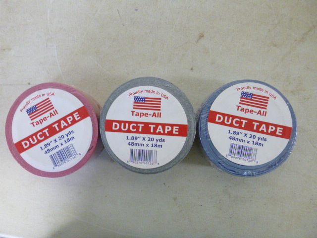 lot 211 image: 3 Rolls of Duct Tape