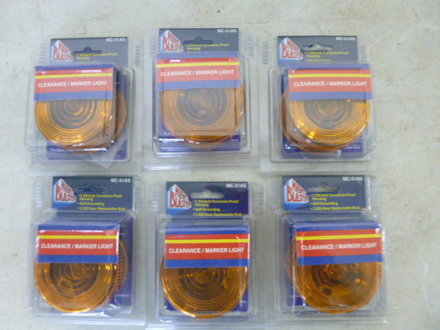 lot 230 image: 6 Night Blaster ClearanceMarker Lights