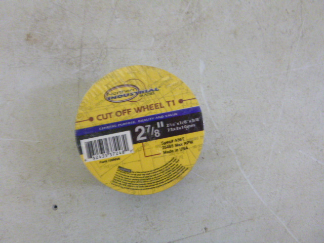 lot 258 image: 10 Northern Cut Off Wheels