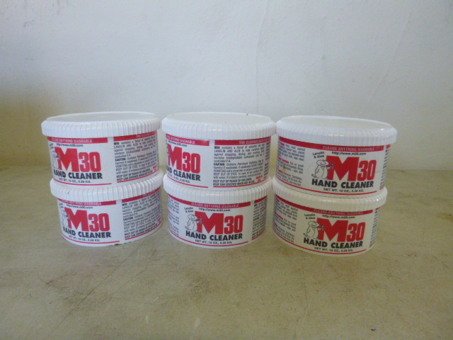 lot 297 image: 6 Tubs of M30 Hand Cleaner