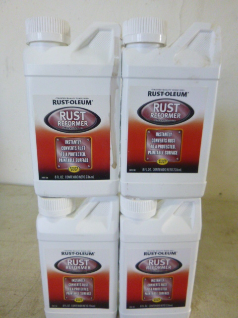 lot 311 image: 4 Bottles of Rust-Oleum Rust Reformer