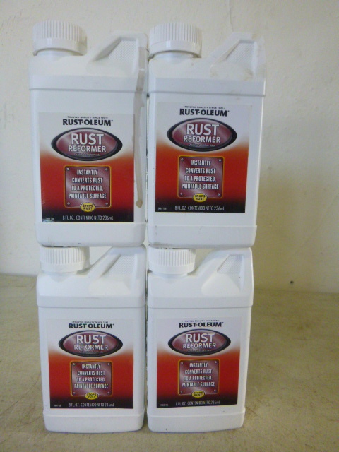 lot 312 image: 4 Bottles of Rust-Oleum Rust Reformer