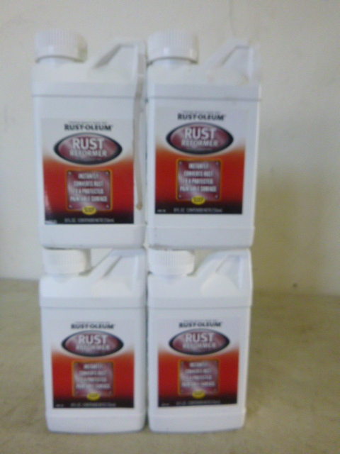 lot 316 image: 4 Bottles of Rust-Oleum Rust Reformer