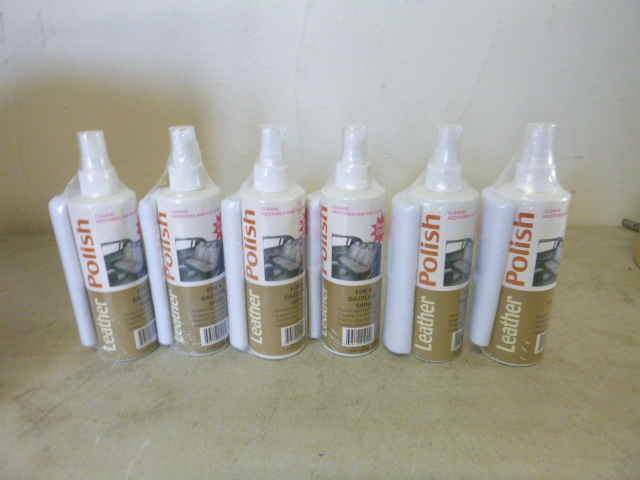 lot 325 image: 6 Bottles of Leather Polish