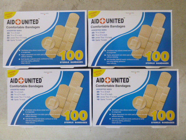 lot 330 image: 4 Boxes of Aid and United Bandages