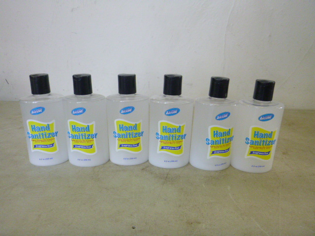 lot 331 image: 6 Bottles of Awesome Hand Sanitizer