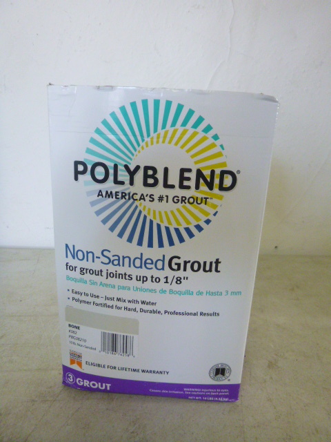 lot 332 image: Polyblend Grout