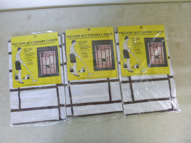lot 335 image: 3 Jobar Vacuum Accessory Caddies