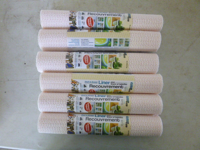 lot 369 image: 6 Gripeze Shelf and Drawer Liners