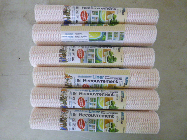 lot 374 image: 6 Gripeze Shelf and Drawer Liners