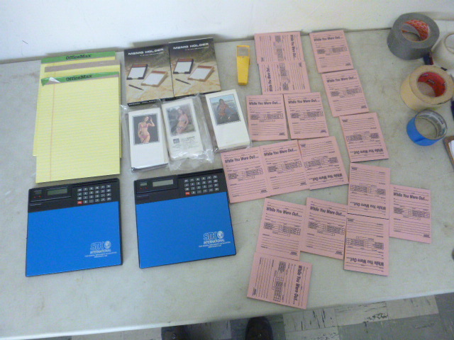 lot 380 image: Miscellaneous Office Supplies