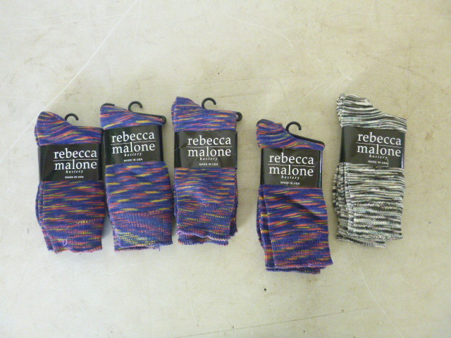 lot 391 image: 10 Pair of Rebecca Malone Socks