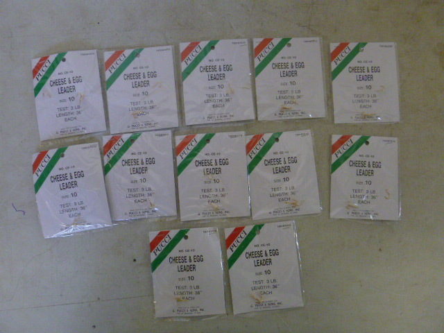 lot 426 image: 10 Pucci Cheese and Egg Leaders