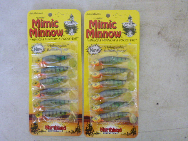 lot 427 image: 2 Packs of Northland Mimic Minnows