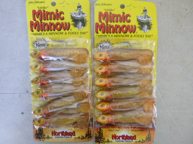 lot 428 image: 2 Packs of Northland Mimic Minnows