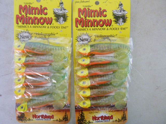 lot 429 image: 2 Packs of Northland Mimic Minnows
