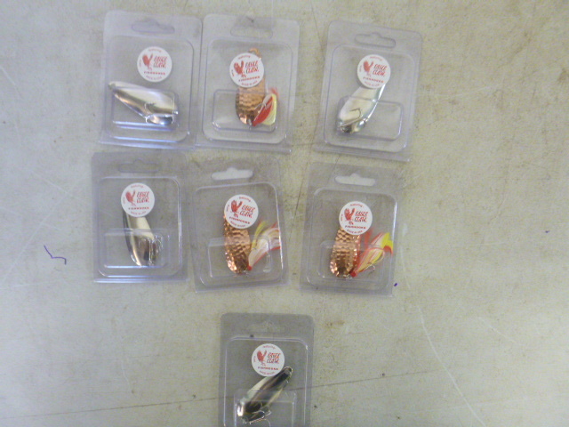 lot 434 image: 7 Eagle Claw Spoons