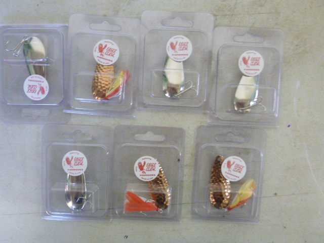 lot 435 image: 7 Eagle Claw Spoons