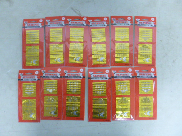 lot 453 image: 12 Packs of PTC Sewing Needles