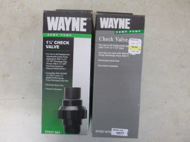lot 491 image: 2 Wayne Sump Pump