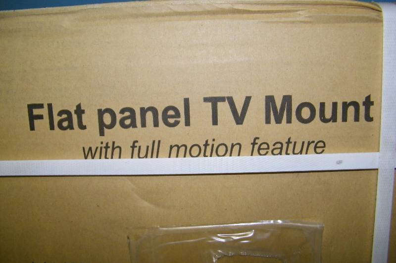lot 9 image: Prime Mounts, Full-Motion Swivel, Wall Mount for 42-65 Flatscreen Displays  TV  Monitors - BRAND NEW