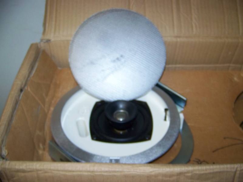lot 36 image: (5) EVID, C4.2, In-Ceiling Speakers  Loudspeakers