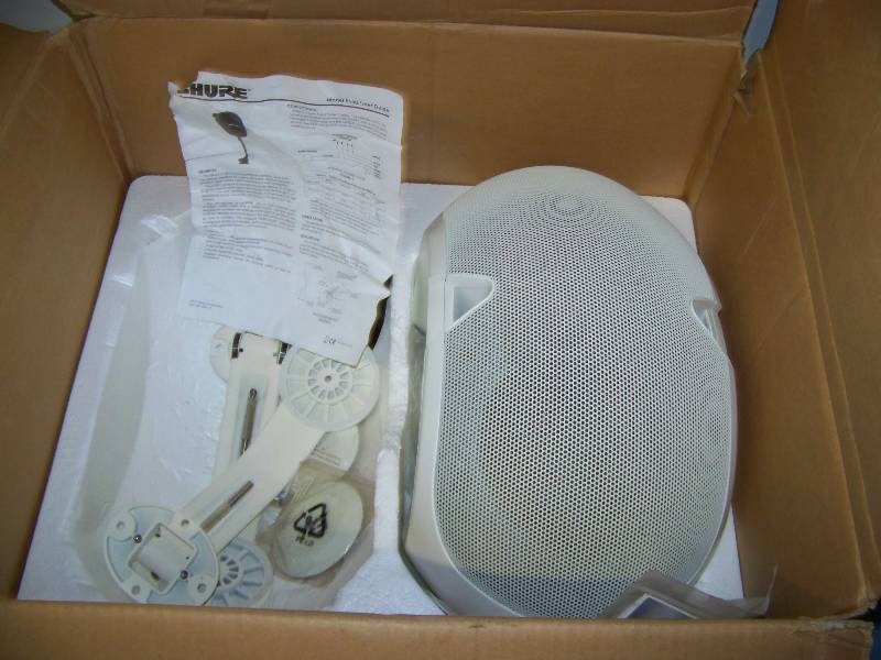 lot 43 image: (1) EVID, 6.2, Indoor  Outdoor, Surface Mount, Speaker  Loudspeaker