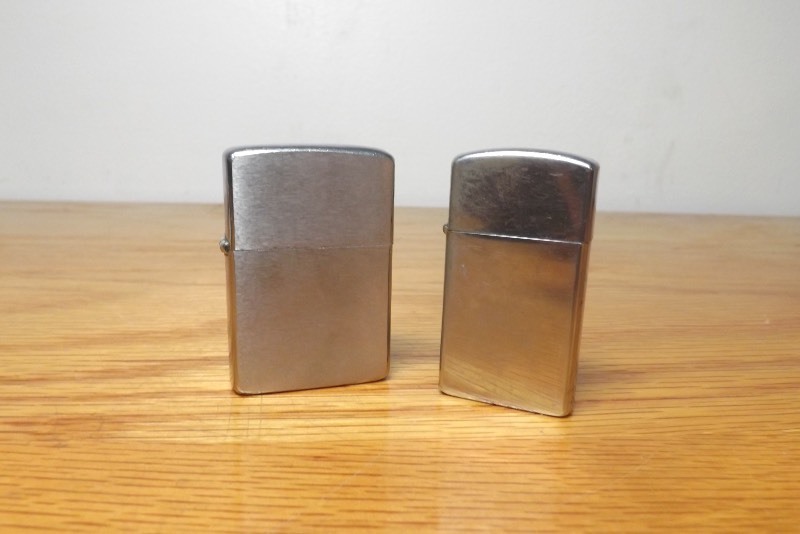 lot 23 image: 2 Vintage Zippo Lighters