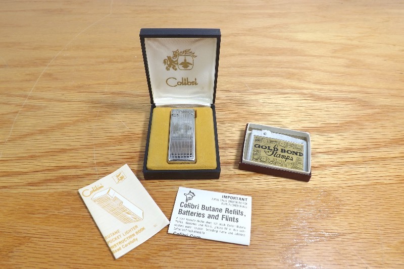 lot 24 image: 2 Vintage Collectible Lighters in Original Boxes
