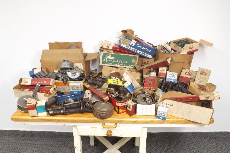 lot 38 image: Massive Lot of Vintage New Old Stock Ford Motor Company Parts