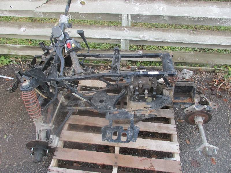 Polaris 4wheeler frame December Consignments 2 KBID
