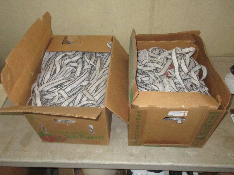 2 boxes fencing ribbon