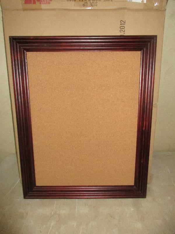 wood framed quark board