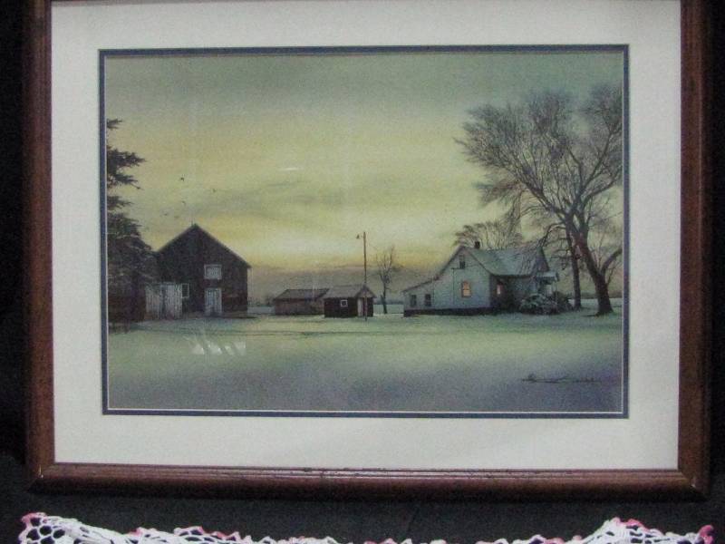 Farm Scene Print