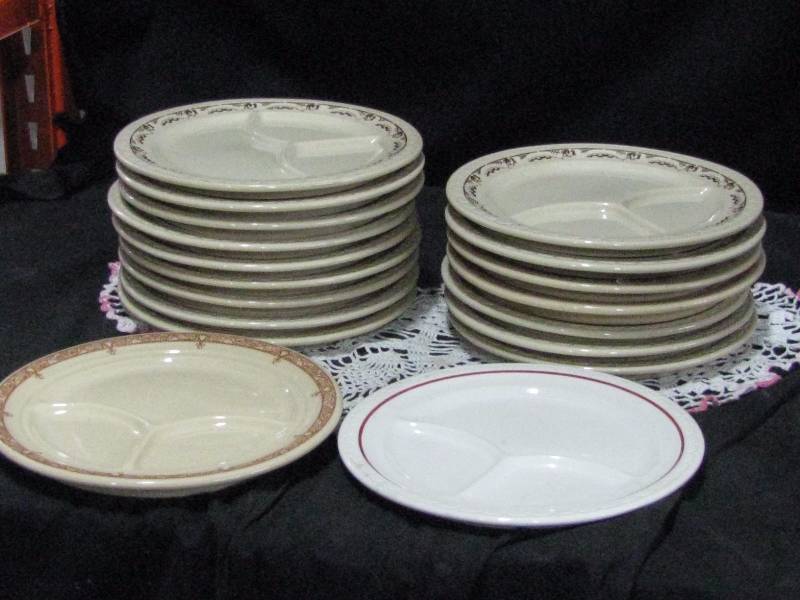 Restaurant Dinner Plates Estate/Barn Find 2 KBID