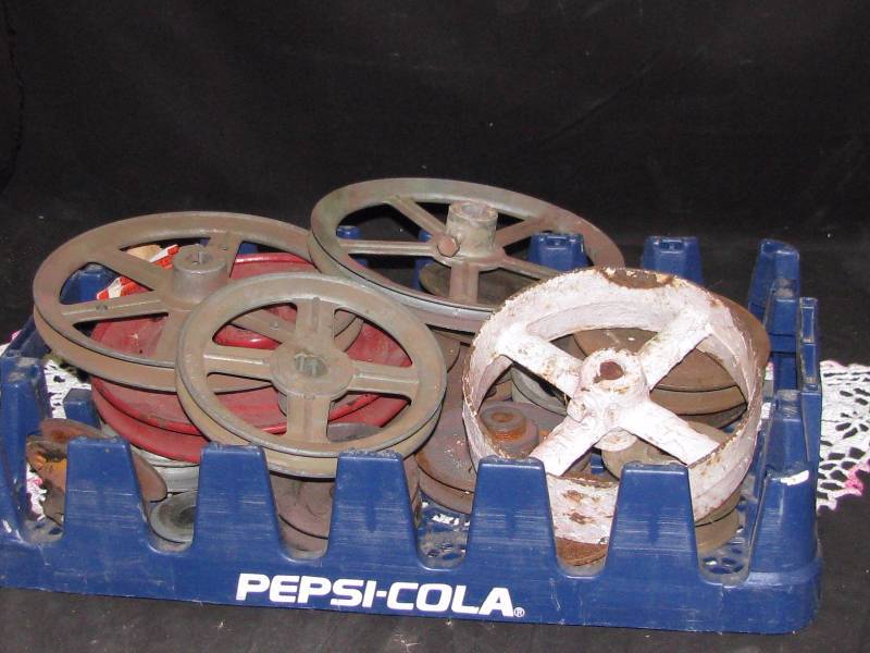 Lot of Pulleys