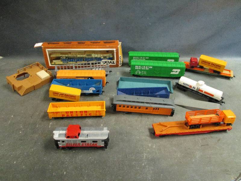 Electric Train Cars and (1) Engine