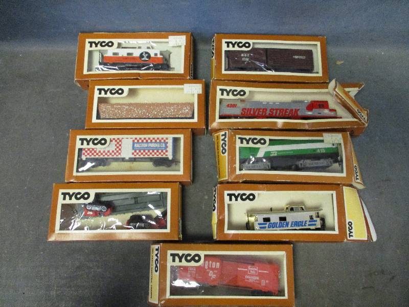 Electric Train Cars and (1) Engine