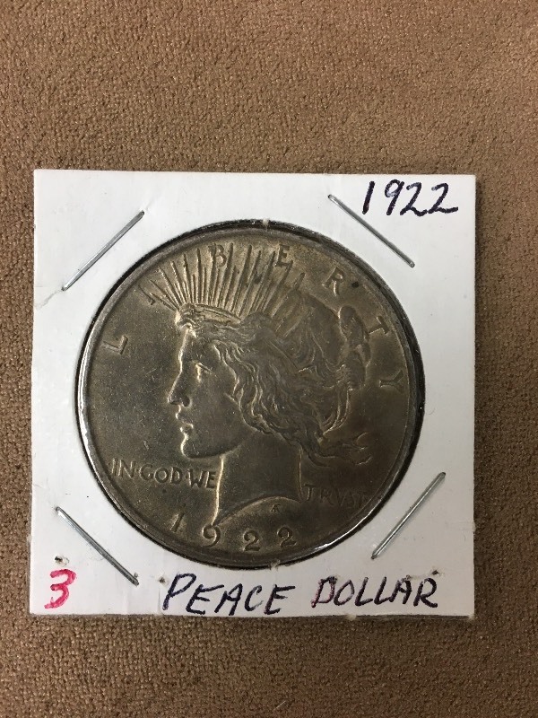 1922 Peace Dollar...